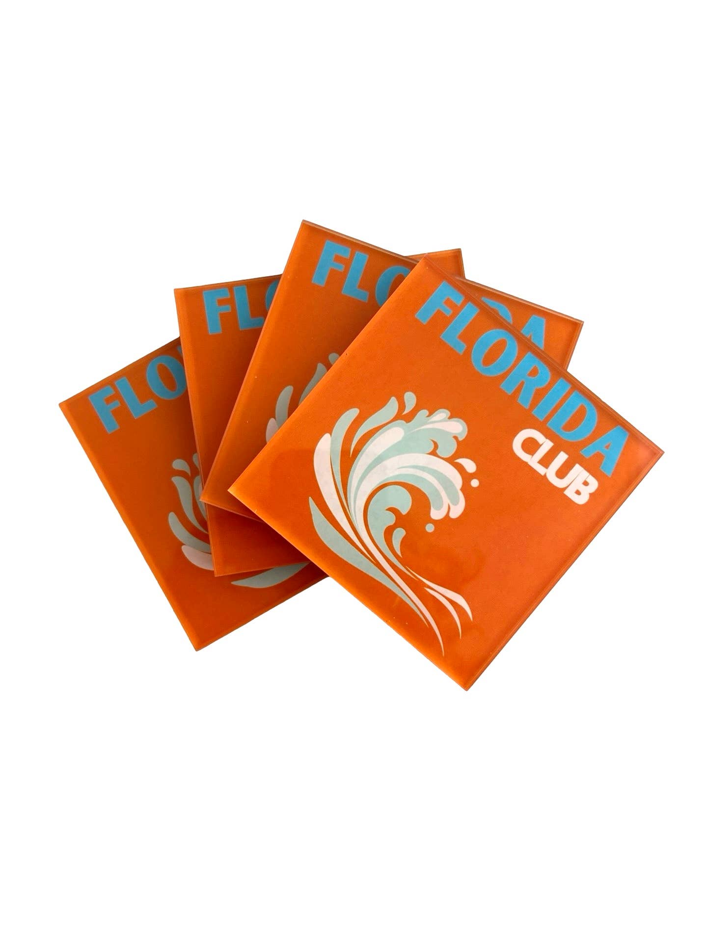 Maven Home - Acrylic  Coasters - Florida Club- Set of 4