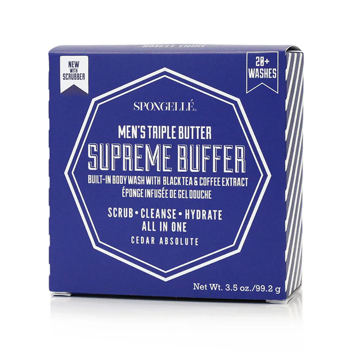 Spongelle Men's Triple Butter Supreme Buffer