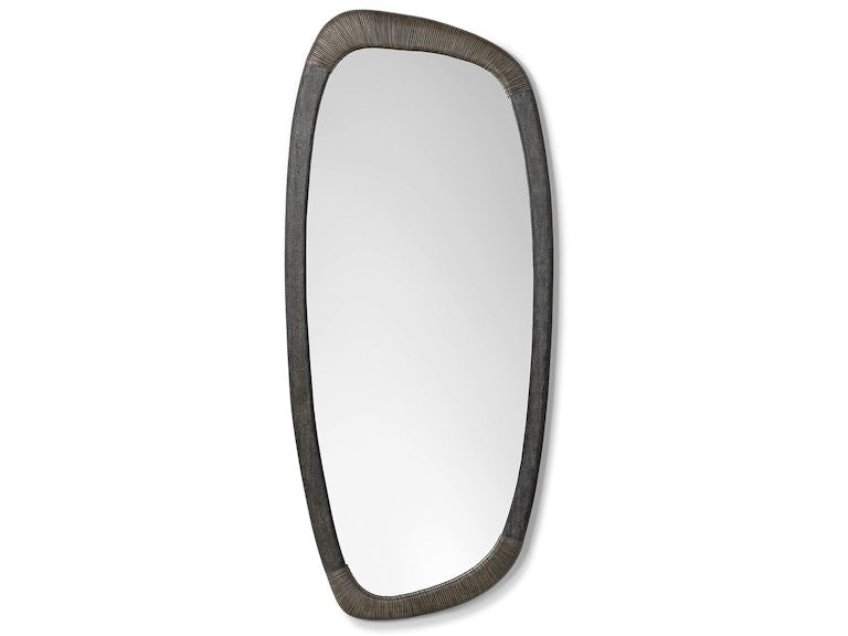 Palecek Aidan Floor Mirror, Charcoal