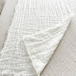 Crinkled Double Weave Table Runner