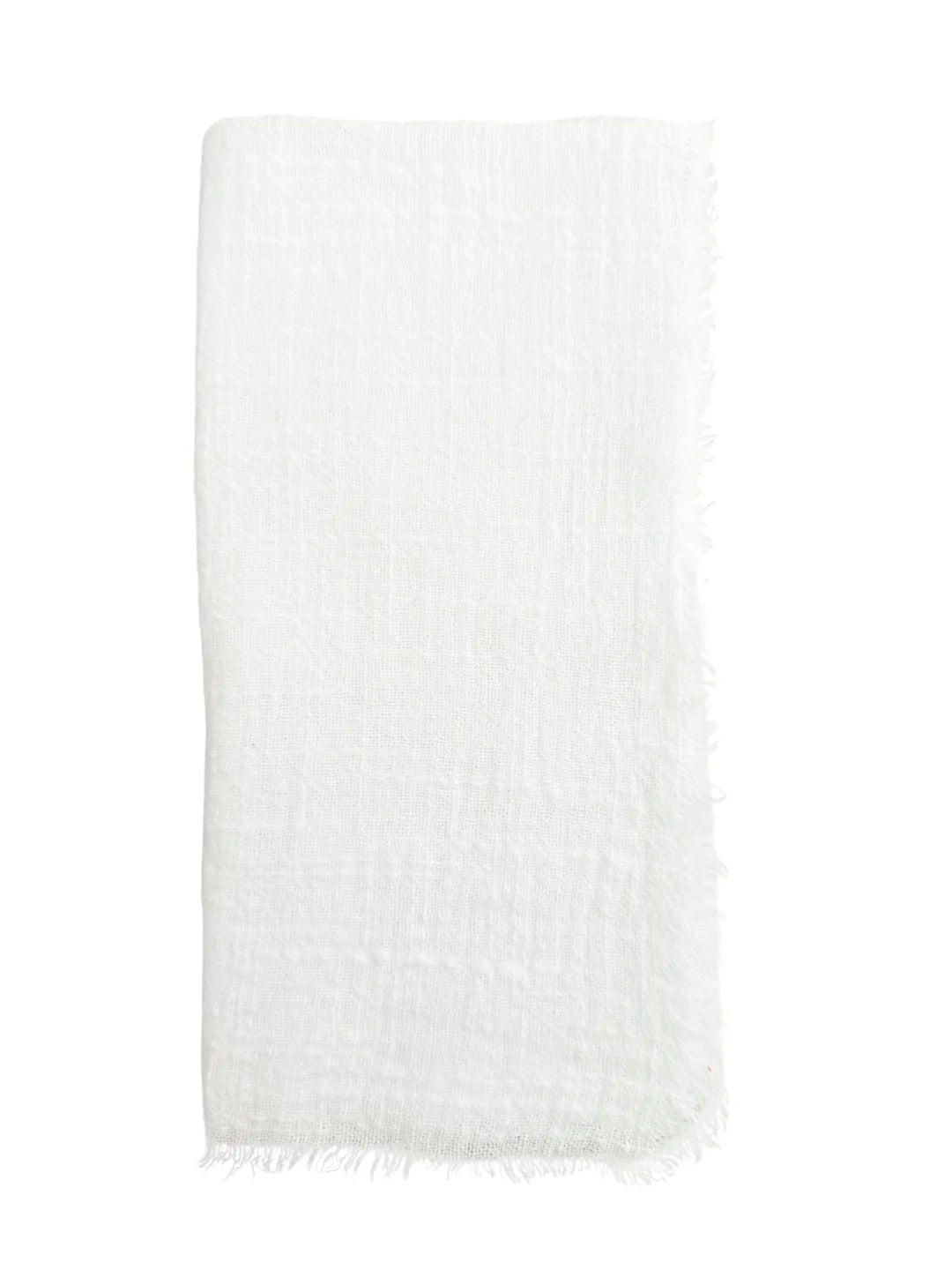 Cotton Gauze Fringe Napkins - Set of 4