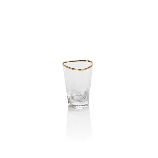 Aperitivo Shot Glass w/ Gold Rim