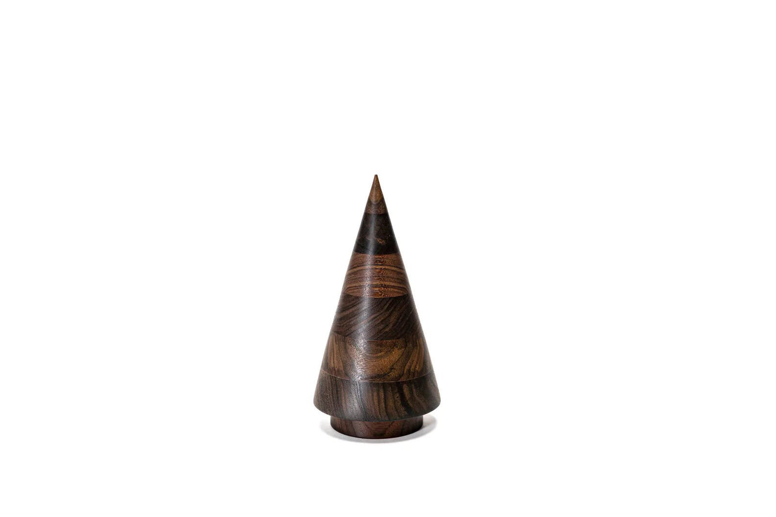 Andrew Pearce Wooden Alpine Cone Trees in Walnut (Multiple Sizes)