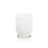 Amalfi Tortoise Glassware White Tumbler 12oz