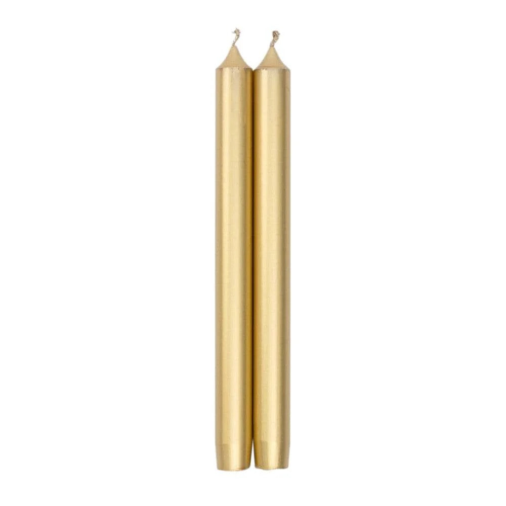 Caspari Straight Taper 10" Candles  - 2 Candles Per Package