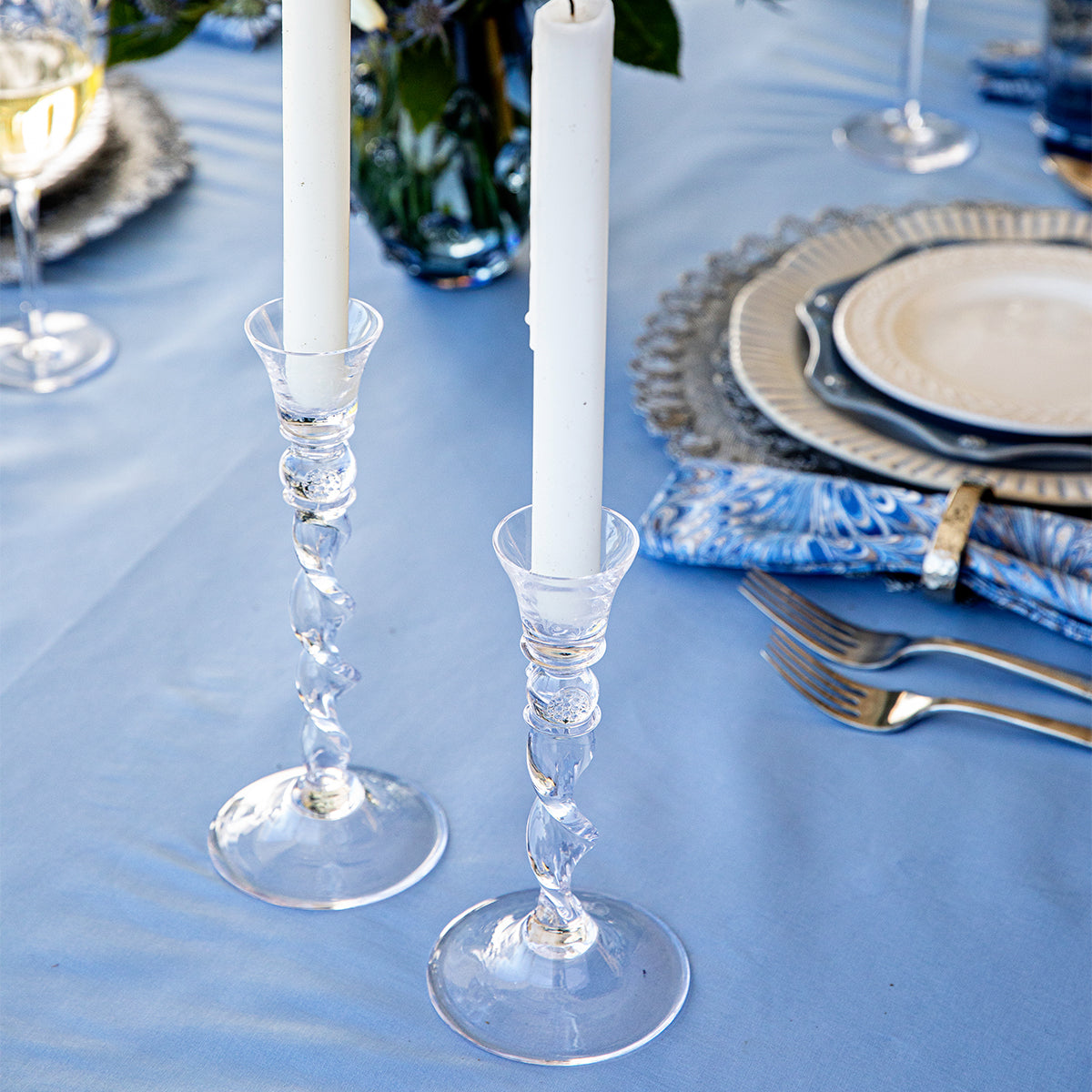 Juliska Berry & Thread Spiral Candlestick (2 Sizes)