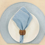 Tisch New York Indy Placemat, Basketweave, Light Blue