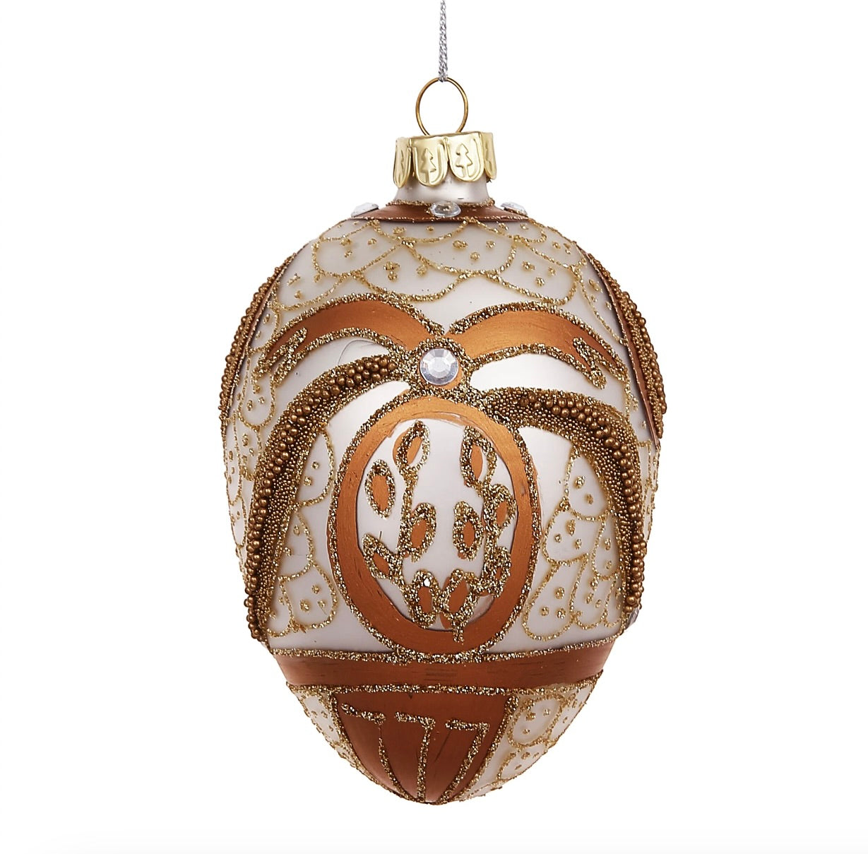 Royal Crest Egg 5" Ornament