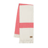 Lands Downunder Coral Stripe Herringbone Throw