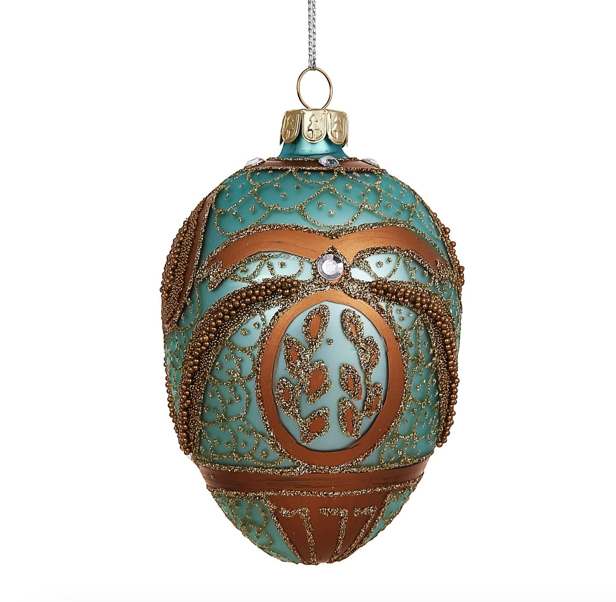 Royal Crest Egg 5"Ornament