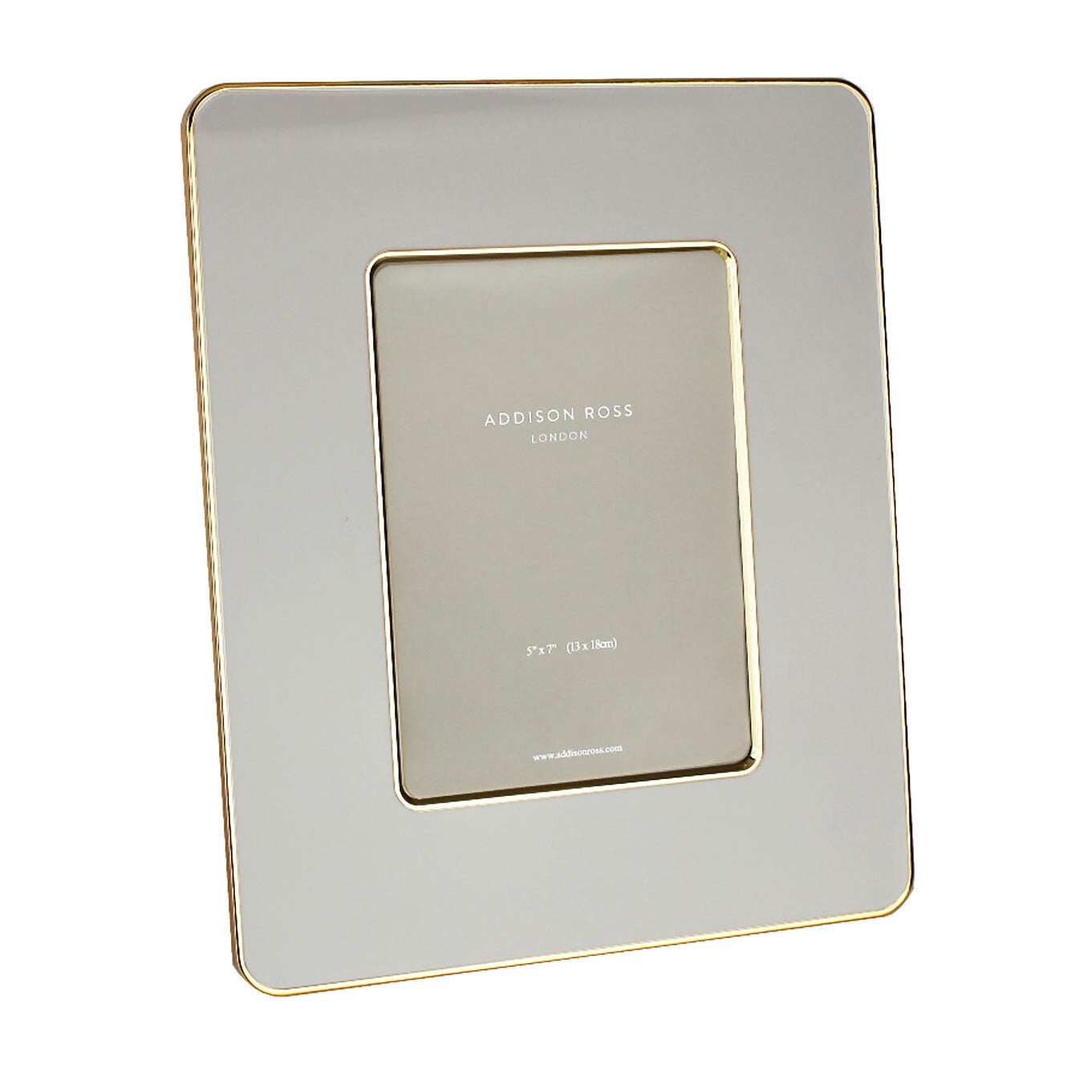 Addison Ross 5 x 7 Inch 5cm Gold Chiffon Picture Frame Gold