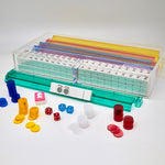 Tizo Lucite Mahjong Set with Lucite Box