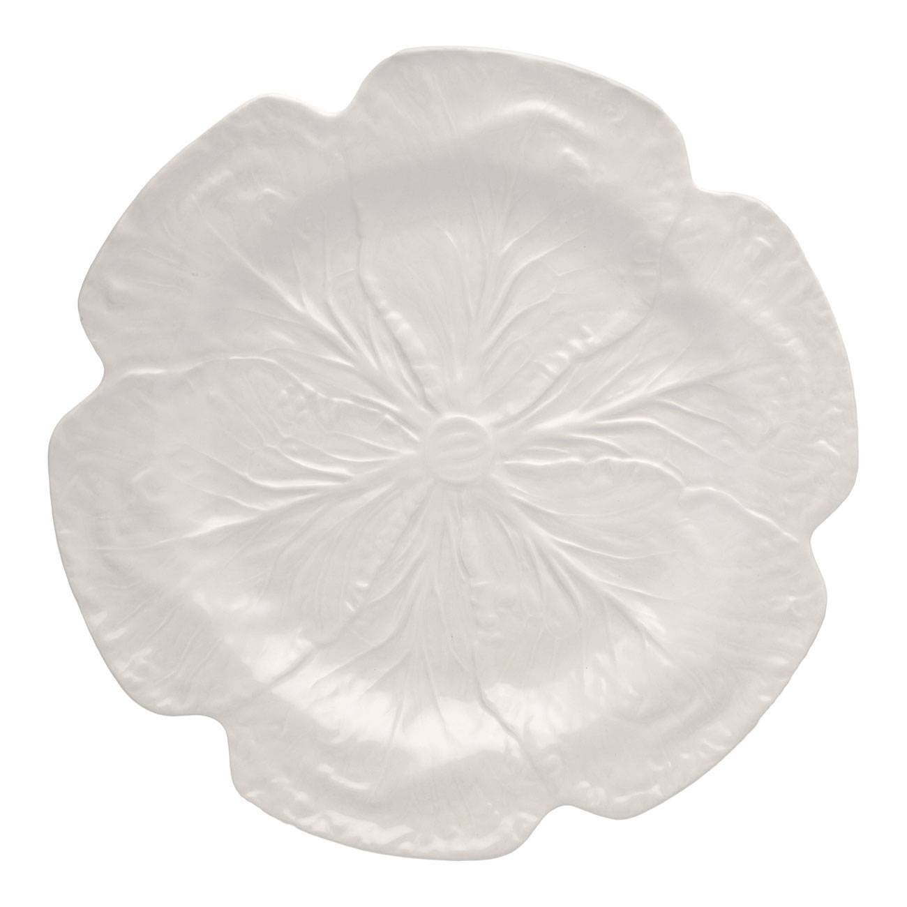 Bordallo Pinheiro Charger Plate Cabbage Beige