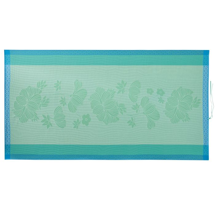 Le Jacquard Francais Monoi Blue Beach Towel 39' X 79" 100% Cotton