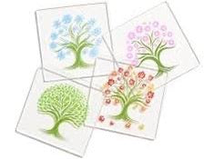 Mahj Tree of Life Coasters for Mah-Jong