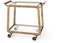 Palecek Woodfoord Bar Cart