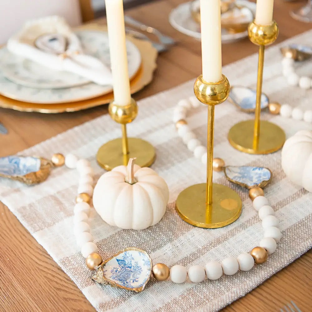 Gilded Oyster Garland