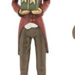 Reindeer in Suit with Present - 12.5 Inch