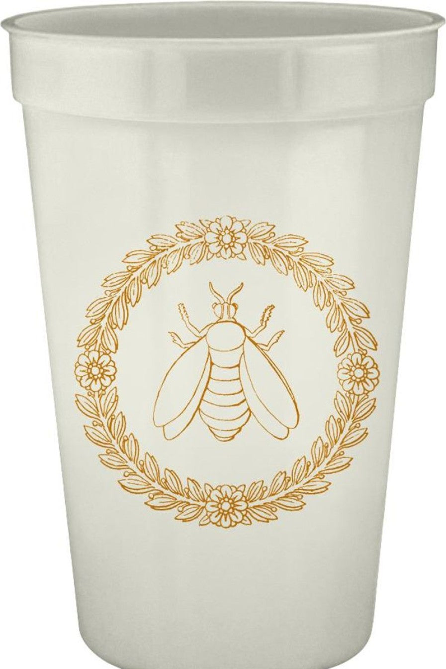 Alexa Pulitzer - Empire Bee 16oz Pearlized Cups