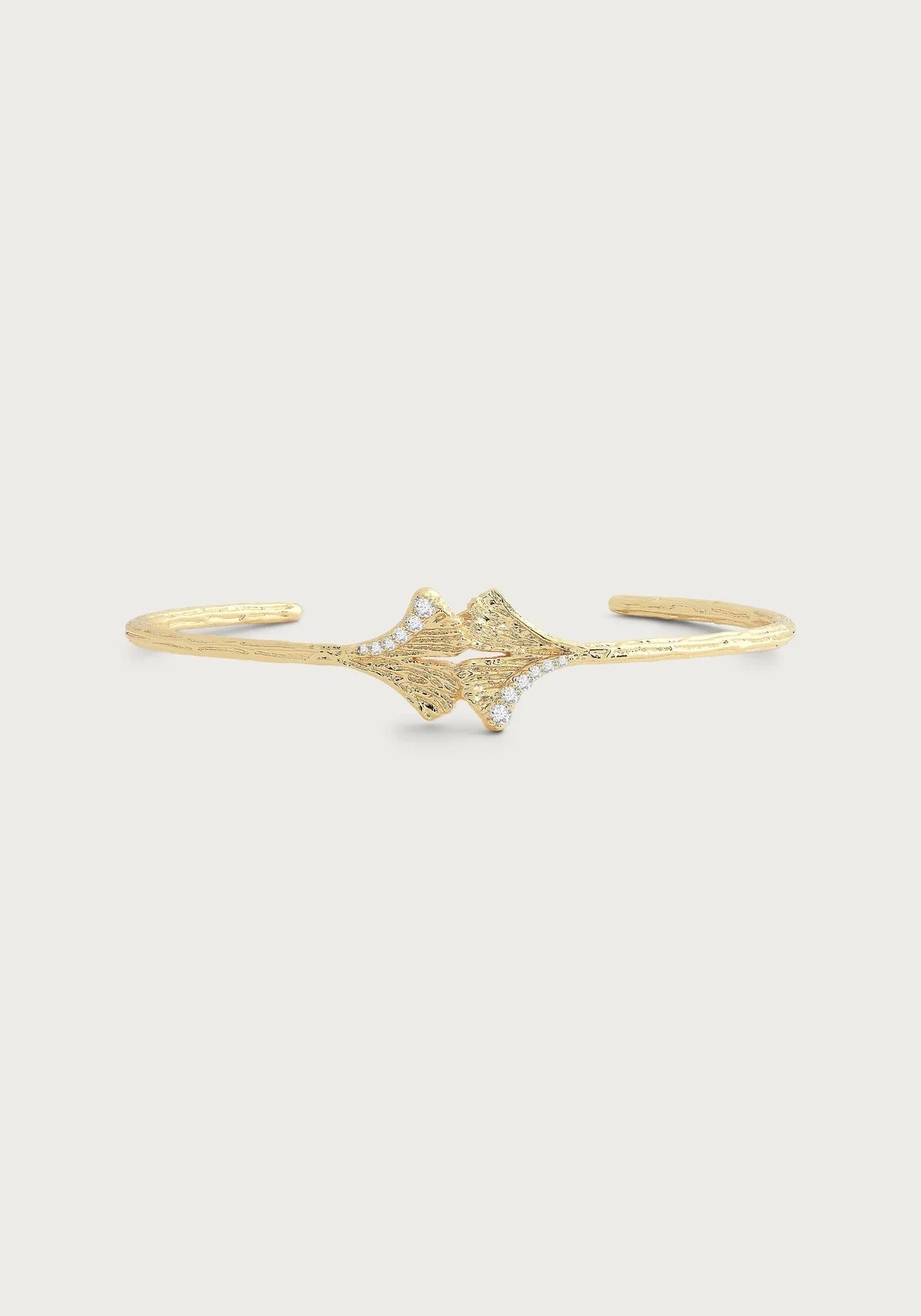 Anabel Aram Ginkgo Leaves Bangle