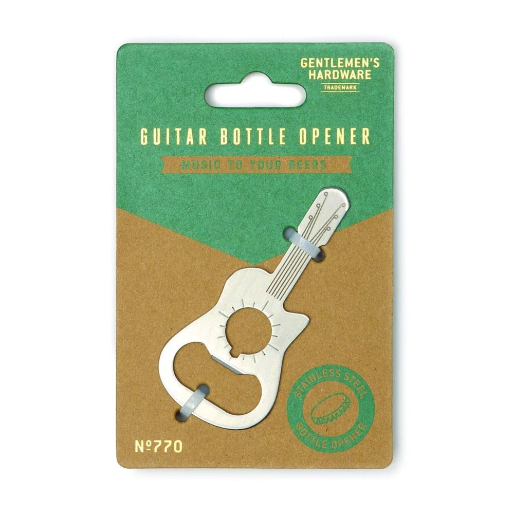 Gentlemen's Hardware Guitar Bottle Opener