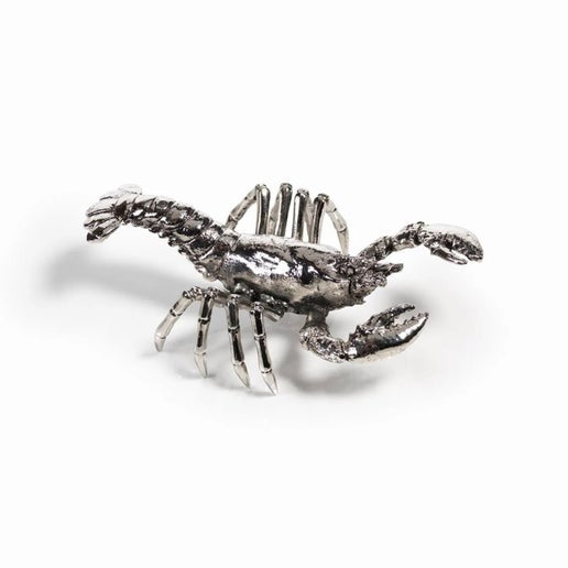 Decorative Silver Prawn