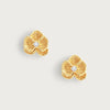 Anabel Aram Orchid Gold Stud Earrings