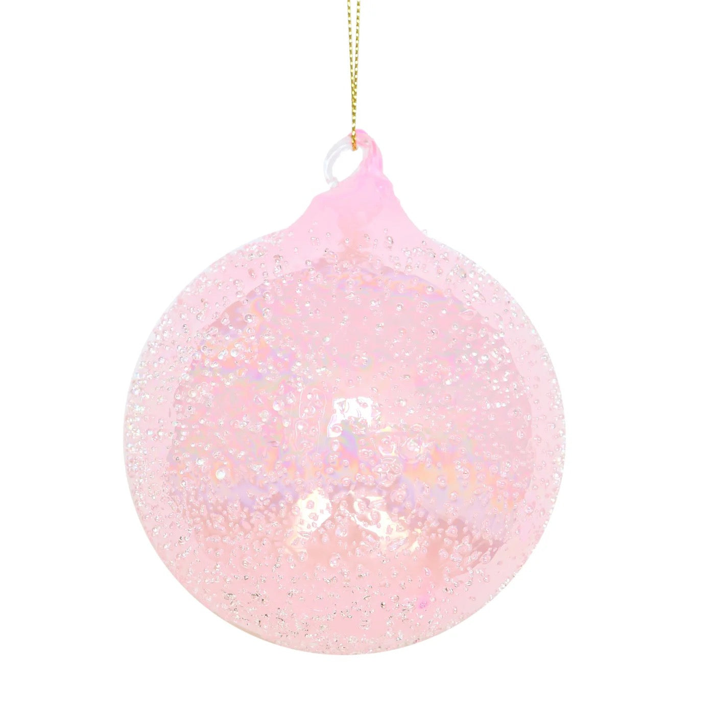 Winward Beaded Glassball Ornament 100MM