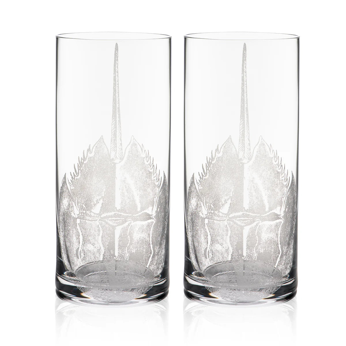 Caskata - Horseshoe Crab Highball Glasses