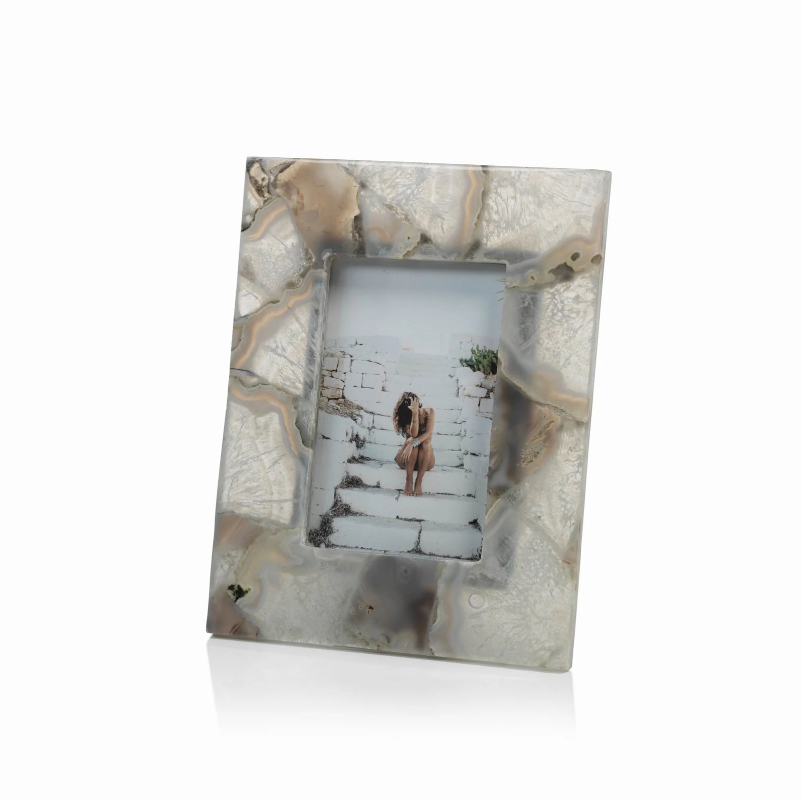 Preto Agate Photo Frame 5x7