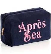 Sol Apres Sea Zip Pouch, Navy