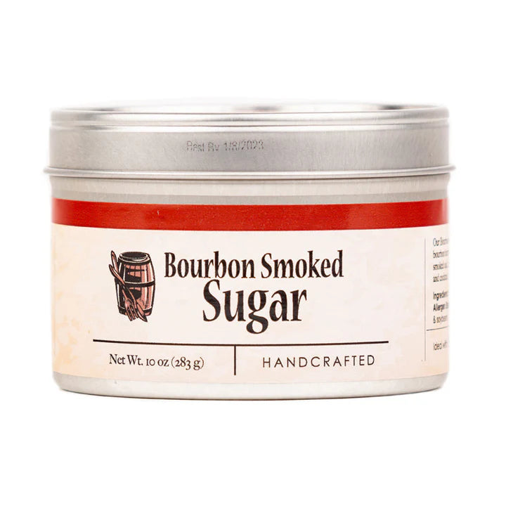 Bourbon Barrel Smoked Sugar-Tin