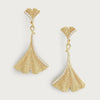 Anabel Aram Ginkgo Large Drop Earrings