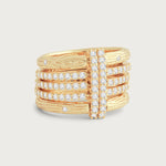 Anabel Aram Enchanted Forest Multi Stack Ring - Size 8