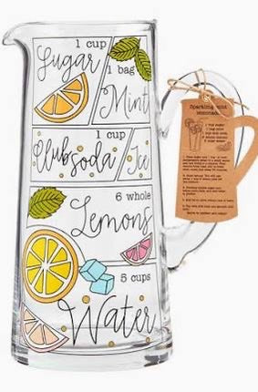 Lemonade Recipe Pitcher