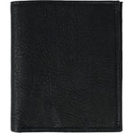 Moore & Giles Compact Wallet Slanted Pocket SEVEN HILLS BLACK