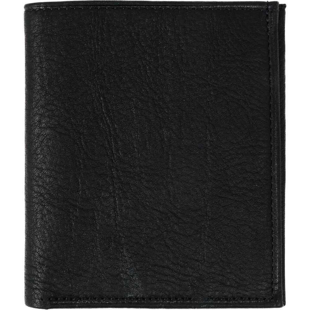 Moore & Giles Compact Wallet Slanted Pocket SEVEN HILLS BLACK