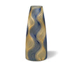 Ladorada Split Straw Midnight Blue 12" Vase