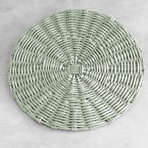 Vida Faux Wicker Placemats Set/4
