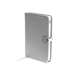 Addison Ross Notebook A6 Silver & Silver