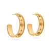 Capucine De Wulf Berry Classic Medium Hoop Earrings - Gold