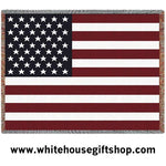 American Flag Blanket from White House Gift Shop