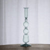 Glass Cambridge Emma 10.5" Candlestick Holder (Light Green)