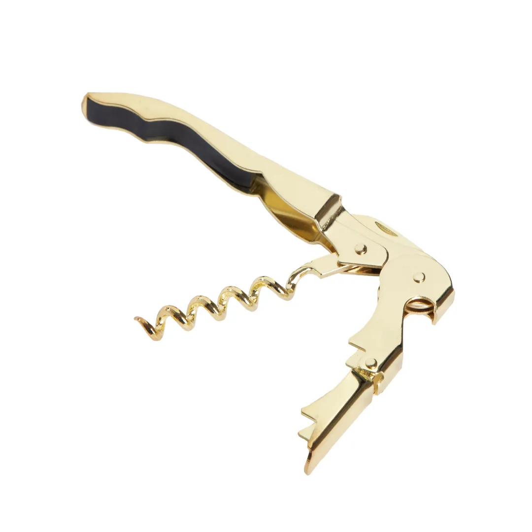 Jackie Crowe Gold Corkscrew Wine Opener