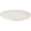 White Marble Mother of Pearl Lazy Susan