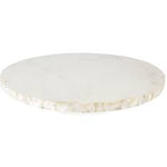 White Marble Mother of Pearl Lazy Susan