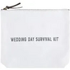 Wedding Day Survival Canvas Pouch