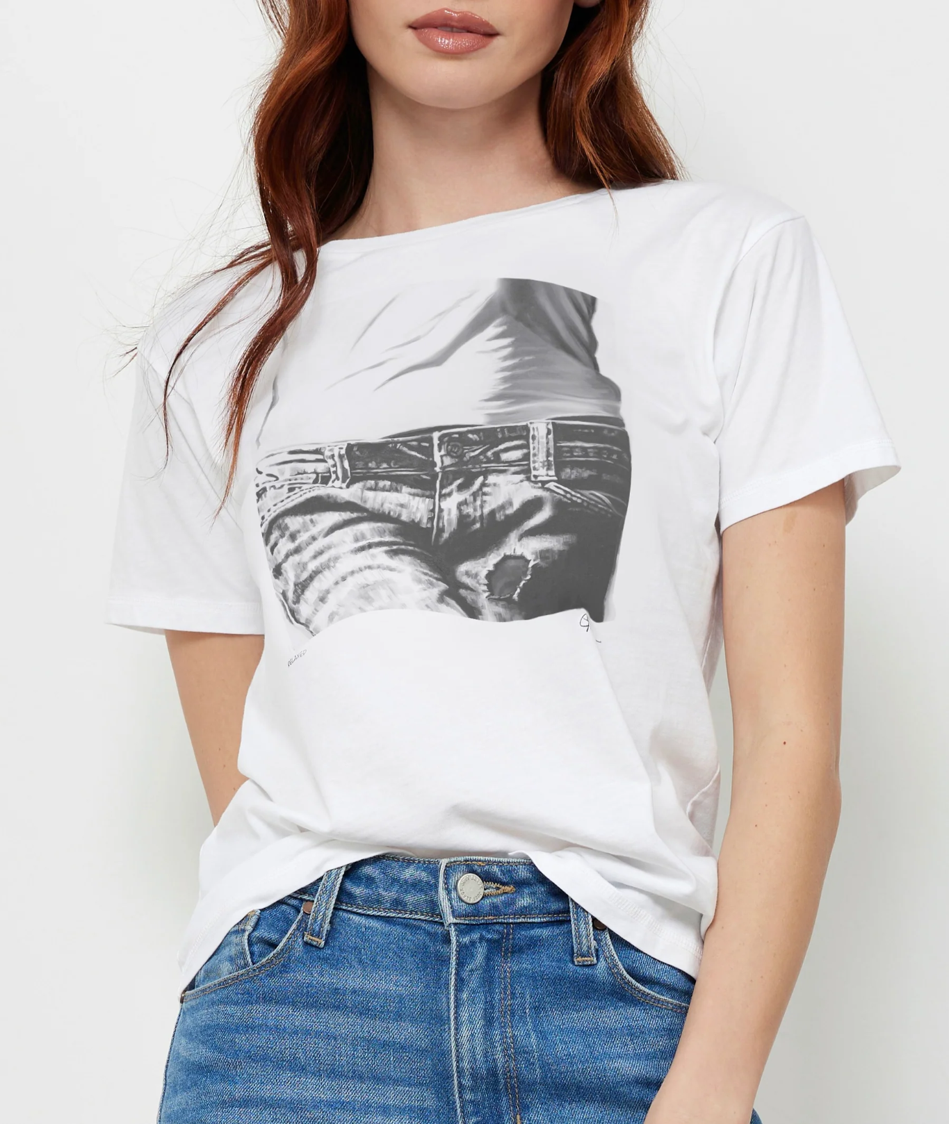 Cindy Press “Relaxed” Mushie Tee Shirt