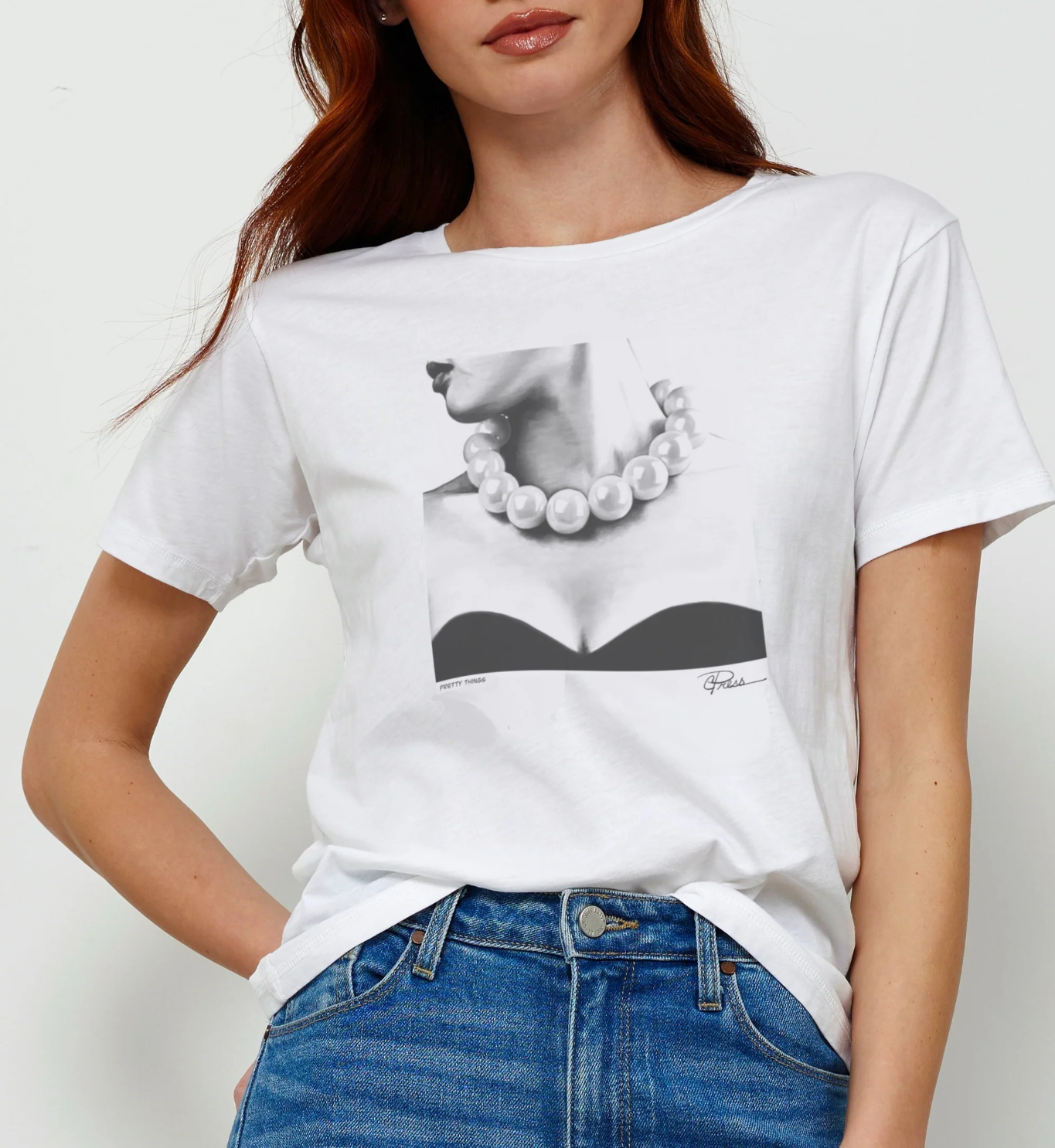 Cindy Press “Pretty Things” Mushee Tee Shirt