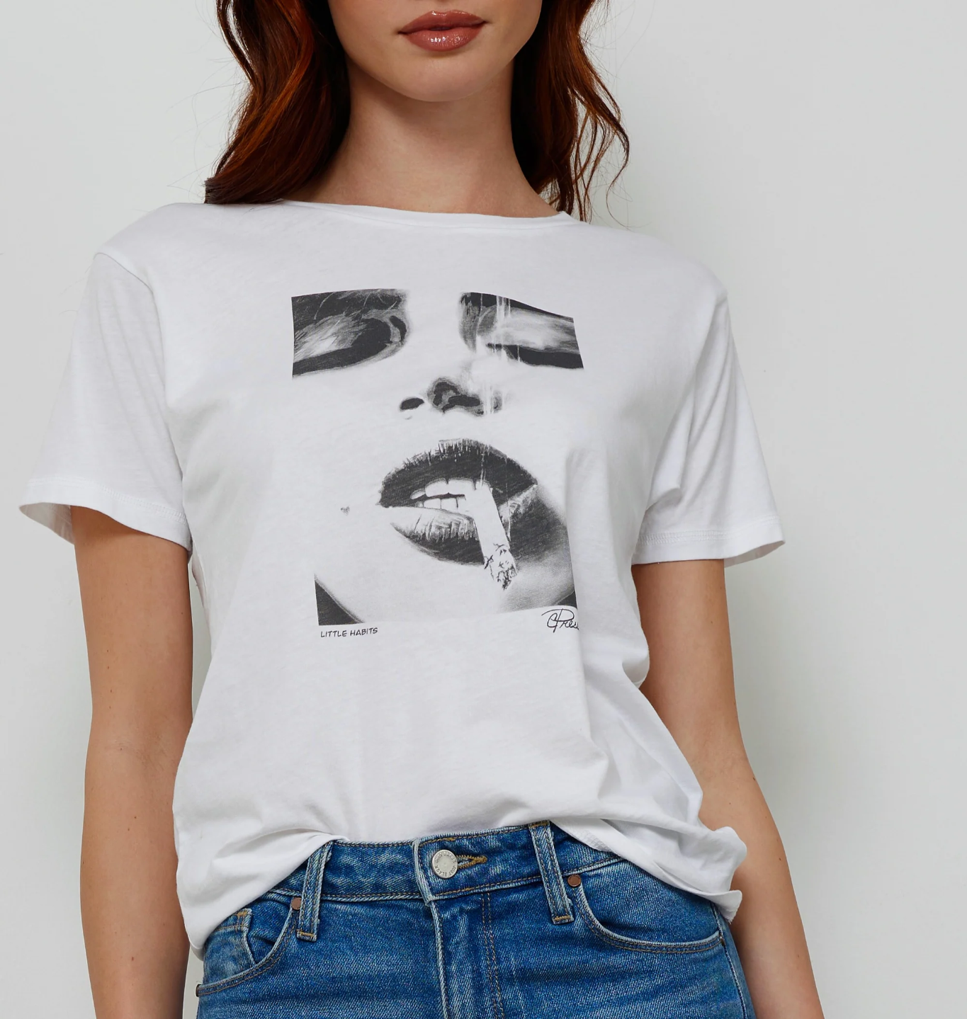 Cindy Press “Little Habits” Mushie Tee Shirt